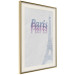 Poster Paris in Watercolors - composition with the Eiffel Tower and English texts 118640 additionalThumb 2