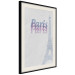 Poster Paris in Watercolors - composition with the Eiffel Tower and English texts 118640 additionalThumb 3