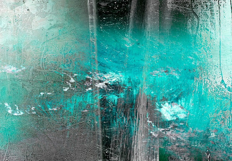 Canvas Turquoise Fog (1 Part) Narrow 122340 additionalImage 5