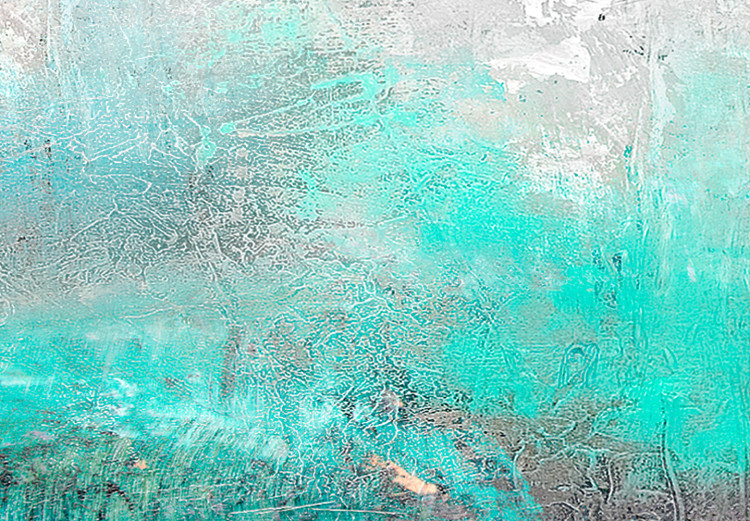 Canvas Turquoise Fog (1 Part) Narrow 122340 additionalImage 4