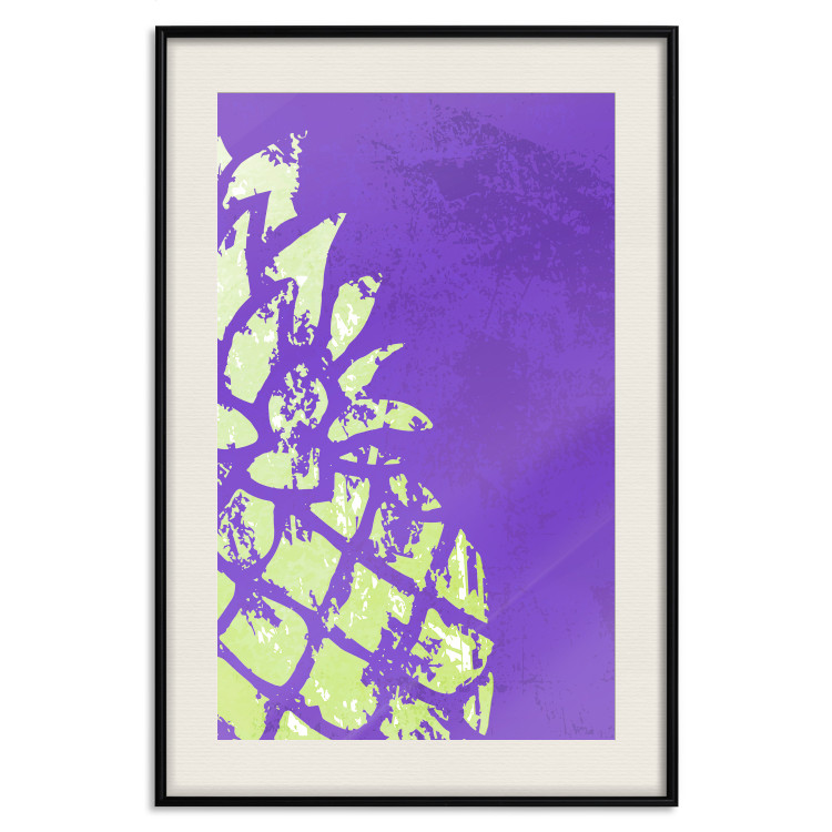 Wall Poster Fragment of Exoticism - abstract tropical fruit on a purple background 122640 additionalImage 18