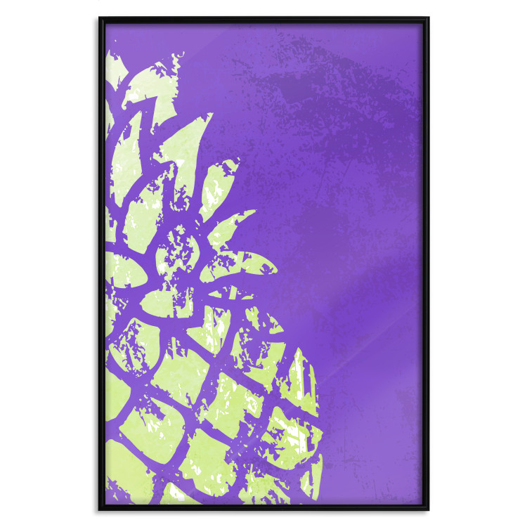 Wall Poster Fragment of Exoticism - abstract tropical fruit on a purple background 122640 additionalImage 18