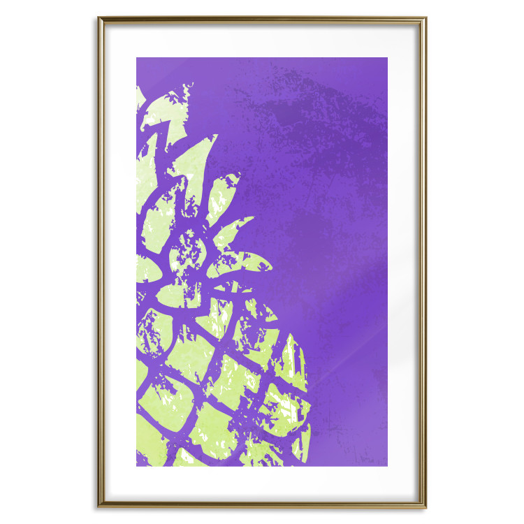 Wall Poster Fragment of Exoticism - abstract tropical fruit on a purple background 122640 additionalImage 14