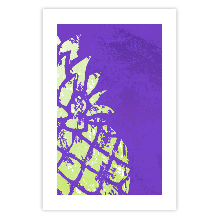 Wall Poster Fragment of Exoticism - abstract tropical fruit on a purple background 122640 additionalImage 19