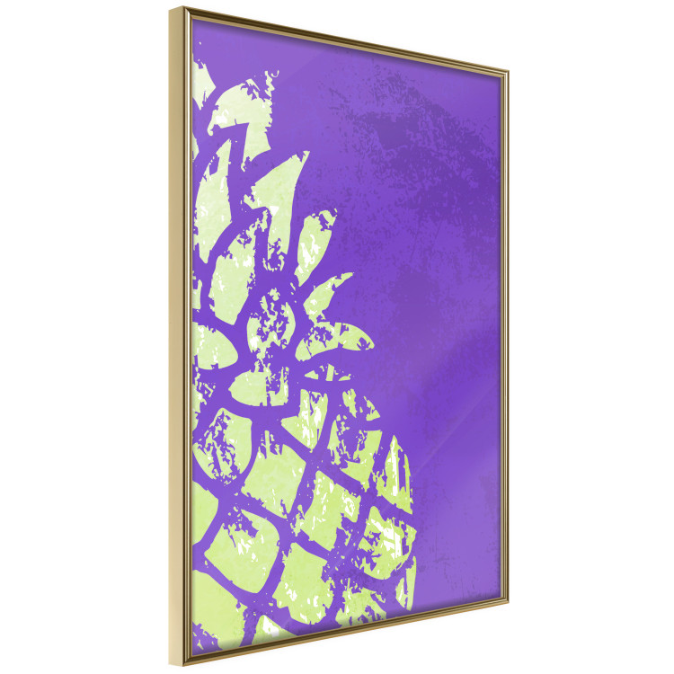 Wall Poster Fragment of Exoticism - abstract tropical fruit on a purple background 122640 additionalImage 14