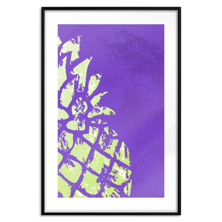 Wall Poster Fragment of Exoticism - abstract tropical fruit on a purple background 122640 additionalImage 15