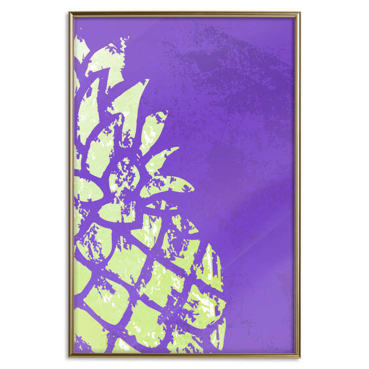 Wall Poster Fragment of Exoticism - abstract tropical fruit on a purple background 122640 additionalImage 16