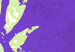 Wall Poster Fragment of Exoticism - abstract tropical fruit on a purple background 122640 additionalThumb 11