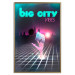 Wall Poster Big City Vibes - blue and pink captions in fantasy motif 123640 additionalThumb 16