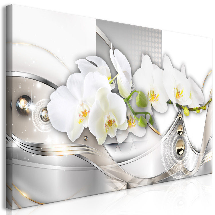 Large canvas print Pearl Dance of Orchids II [Large Format] 125540 additionalImage 2