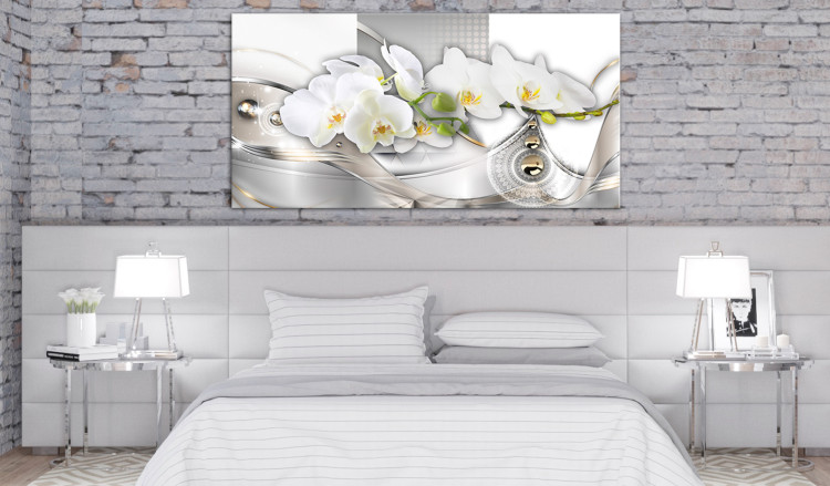 Large canvas print Pearl Dance of Orchids II [Large Format] 125540 additionalImage 4