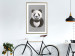 Poster Panda in Circles - abstract black panda made of geometric figures 126940 additionalThumb 13