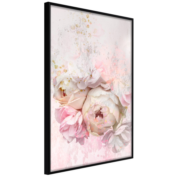 Poster Melancholic Rose - bouquet of spring flowers in light pink composition 127840 additionalImage 13