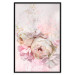 Poster Melancholic Rose - bouquet of spring flowers in light pink composition 127840 additionalThumb 18