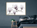 Poster Painted Magnolias - composition of plants with white flowers on a light background 128640 additionalThumb 5