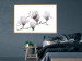 Poster Painted Magnolias - composition of plants with white flowers on a light background 128640 additionalThumb 15