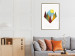 Wall Poster Mountain Morning - geometric abstraction with colorful mountain landscape 129340 additionalThumb 15