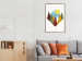 Wall Poster Mountain Morning - geometric abstraction with colorful mountain landscape 129340 additionalThumb 7