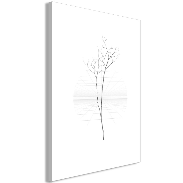 Canvas Art Print Winter Twig (1 Part) Vertical 129740 additionalImage 2