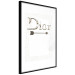 Poster Silver Dior - English text with a slight floral motif 130340 additionalThumb 8