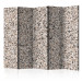 Room Divider Screen Stone Charm II (5-piece) - mosaic with colorful wall texture 133540