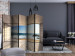 Room Divider Screen Finding Dream II - luxurious sea view from the window with clear sky 134040 additionalThumb 4