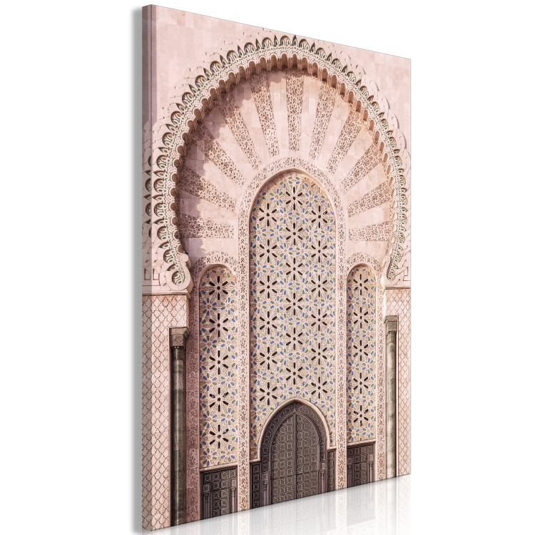 Canvas Print Ornate Gate (1-piece) Vertical - architecture in Arab motif 134740 additionalImage 2