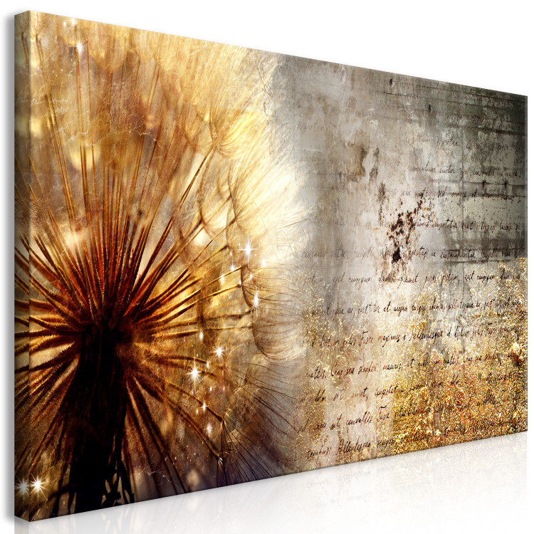 Large canvas print Golden Dandelion II [Large Format] 137640 additionalImage 2
