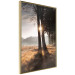 Poster We Are a Gleam - landscape of trees and sun against a forest in mist 138040 additionalThumb 5