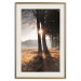 Poster We Are a Gleam - landscape of trees and sun against a forest in mist 138040 additionalThumb 16
