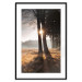 Poster We Are a Gleam - landscape of trees and sun against a forest in mist 138040 additionalThumb 17