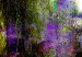 Canvas Koh-i-Noor (1-piece) Narrow - purple-green unique abstraction 142540 additionalThumb 5