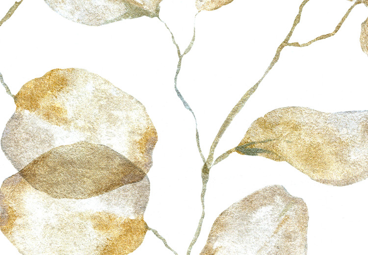 Canvas Art Print Delicate Leaves (1-piece) - plant landscape in art deco style 143040 additionalImage 4