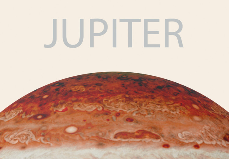 Canvas Jupiter - Gas Giant, a Planet Surrounded by Clouds 146240 additionalImage 4
