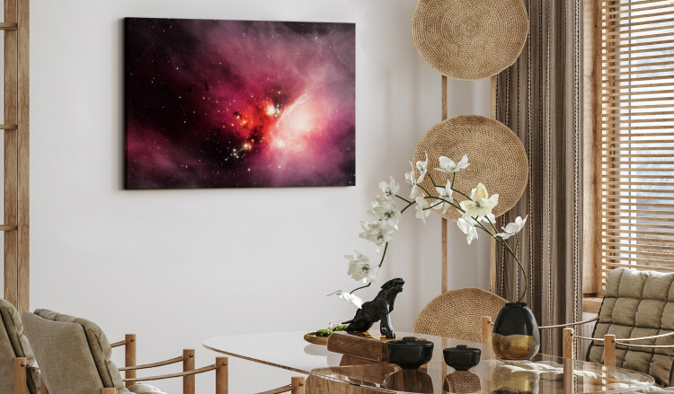 Print On Glass Rho Ophiuchi Nebula - The Birth of Stars in a Pink Sky 146440 additionalImage 3