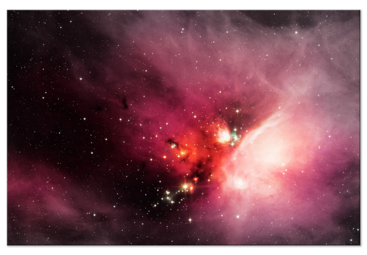 Print On Glass Rho Ophiuchi Nebula - The Birth of Stars in a Pink Sky 146440 additionalImage 2