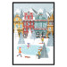 Wall Poster Winter Town - Tenement Houses and an Ice Rink in a Festive Atmosphere 148040 additionalThumb 22