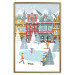 Wall Poster Winter Town - Tenement Houses and an Ice Rink in a Festive Atmosphere 148040 additionalThumb 23