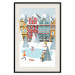 Wall Poster Winter Town - Tenement Houses and an Ice Rink in a Festive Atmosphere 148040 additionalThumb 27