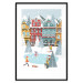 Wall Poster Winter Town - Tenement Houses and an Ice Rink in a Festive Atmosphere 148040 additionalThumb 24