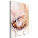 Canvas Painted Abstraction - Light Beige Composition With an Accent of Gold and Bronze 148440 additionalThumb 2