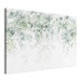 Canvas Delicate Touch of Nature - Plants in Pastel Delicate Greens on a White Background 151040 additionalThumb 2