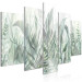 Canvas Print Wild Meadow - Lush Vegetation Intermingled on a White Background 151440 additionalThumb 2