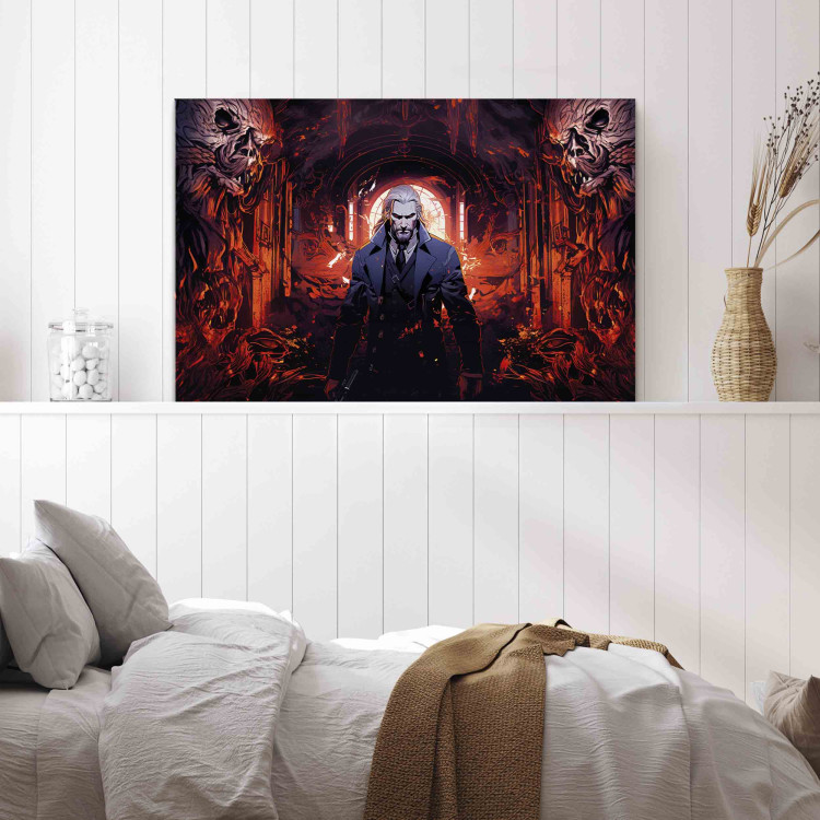 Large canvas print Legendary Demon Hunter - An Anime Created by Artificial Intelligence [Large Format] 151540 additionalImage 3
