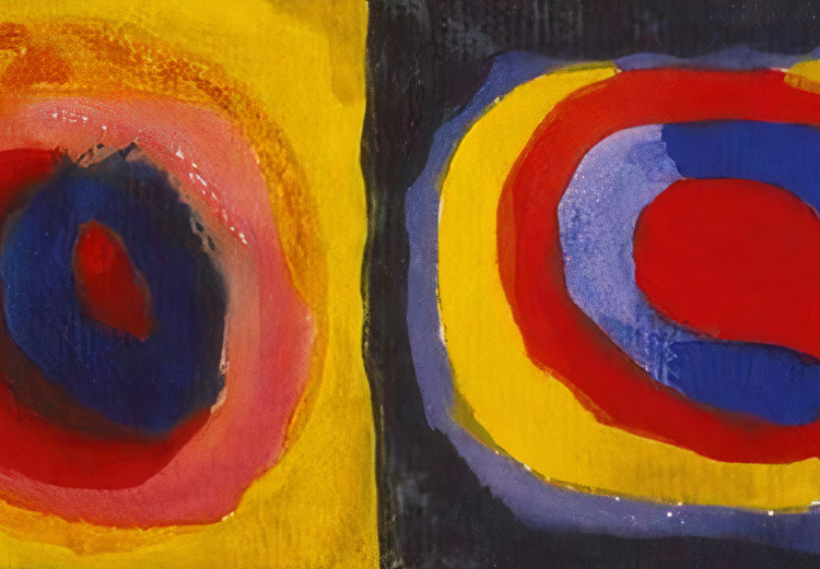 Large canvas print Color Study - Kandinsky’s Squares With Concentric Circles [Large Format] 151640 additionalImage 4