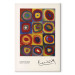 Large canvas print Color Study - Kandinsky’s Squares With Concentric Circles [Large Format] 151640