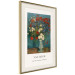 Wall Poster Vase With Cornflowers and Poppies  152140 additionalThumb 4