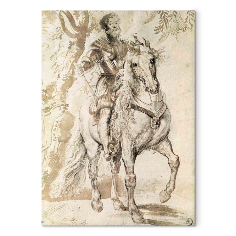 Art Reproduction Study for an equestrian portrait of the Duke of Lerma 156440