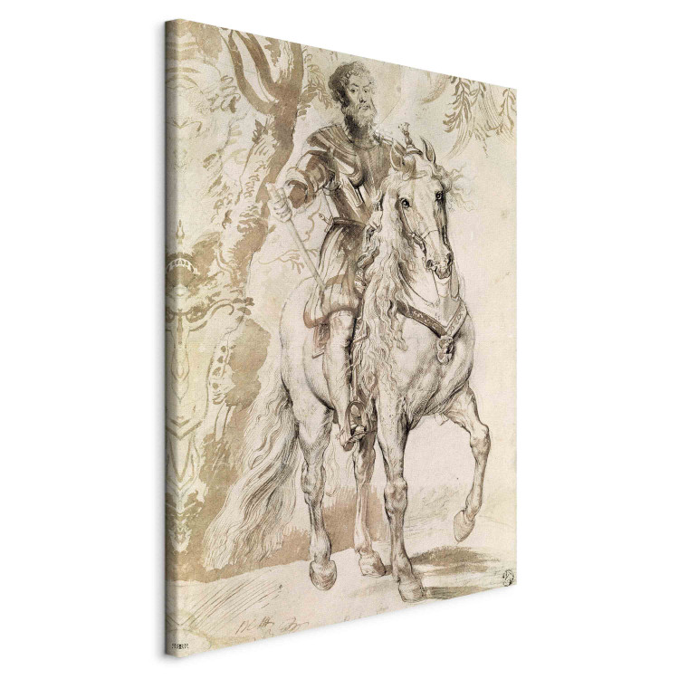Art Reproduction Study for an equestrian portrait of the Duke of Lerma 156440 additionalImage 2