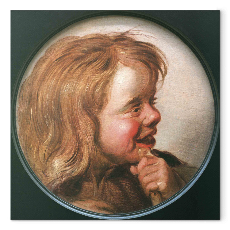 Reproduction Painting Lachendes Kind mit Flöte 158840
